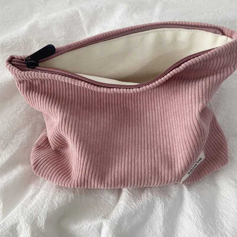 Fashion Women Sweet Cosmetic Bags Makeup Large Purse Bag Zipper Pouch Daily Outdoor Activities Travel Organiser Vue