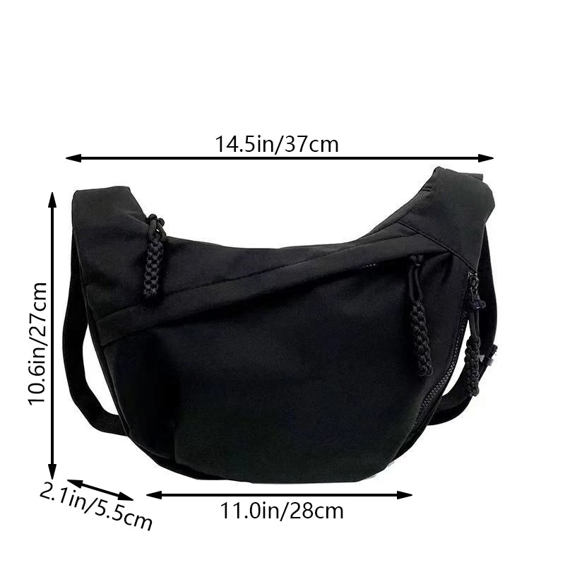 Neutral Shoulder Bag Men Women Suitable Casual Outings Work Use Made