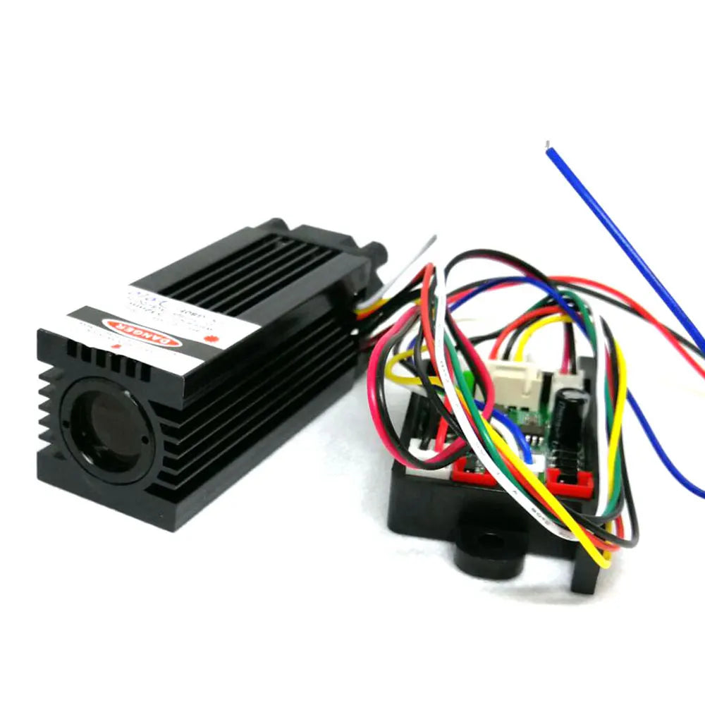Coarse Beam Green Light 532nm 100mW Laser Diode Module Fat Dot 12V Driver TTL Vue