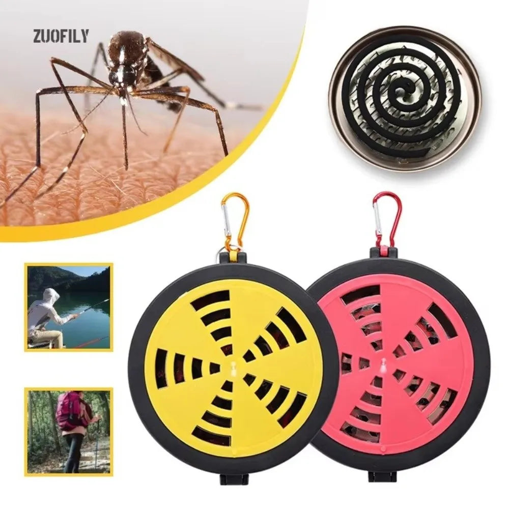 Hangable Hook Included Mosquito Coil Holder Fireproof Anti-scald Vue