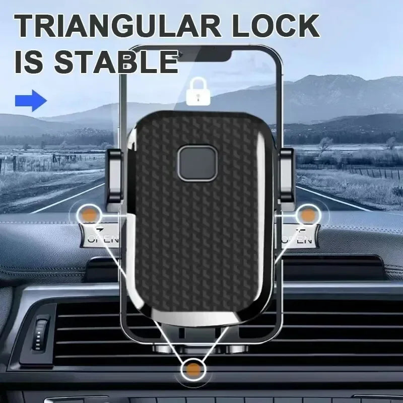 Universal Car Phone Holder Air Vent Clip Universal Mobile Phone GPS Stand Support In Car Mount Adjustable Auto Bracket Vue