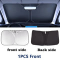 For Toyota Tundra XK70 MK3 2022~2026 Car Mesh Sunshades Window Sun Visors Magnetic Privacy Curtains Coverage Auto Accessories Vue Front Sunshade