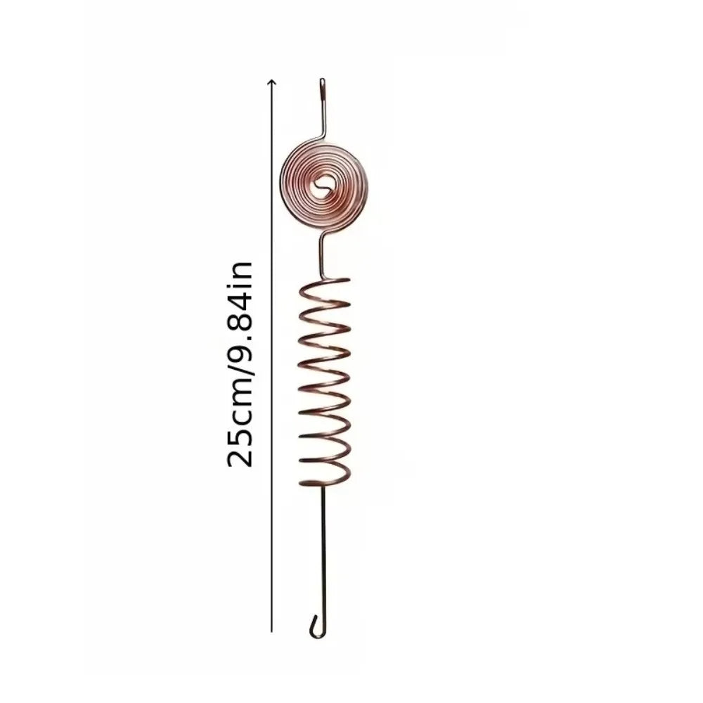 3PCS Copper Electroculture Plant Stakes Multi-purpose Plant Stand Plant Support Frame Durable Bonsai Fixing Rod Flower Vue