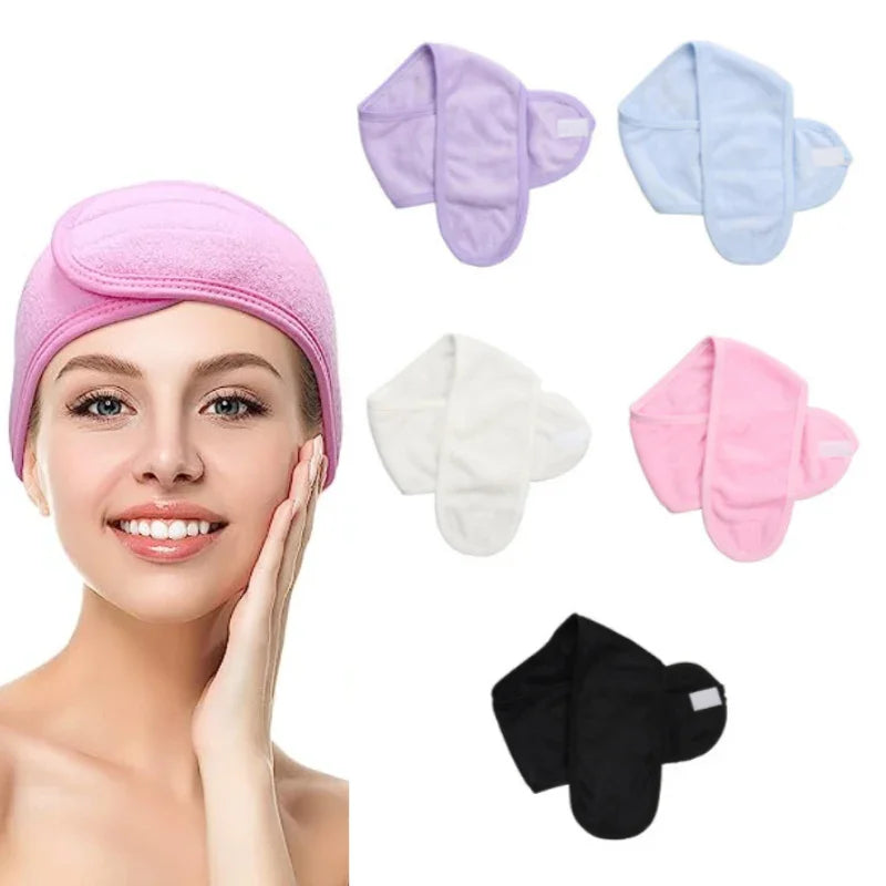 Adjustable Non-Slip Headband – Yoga, Spa, Makeup & Shower Hair & Beauty Headband Vue
