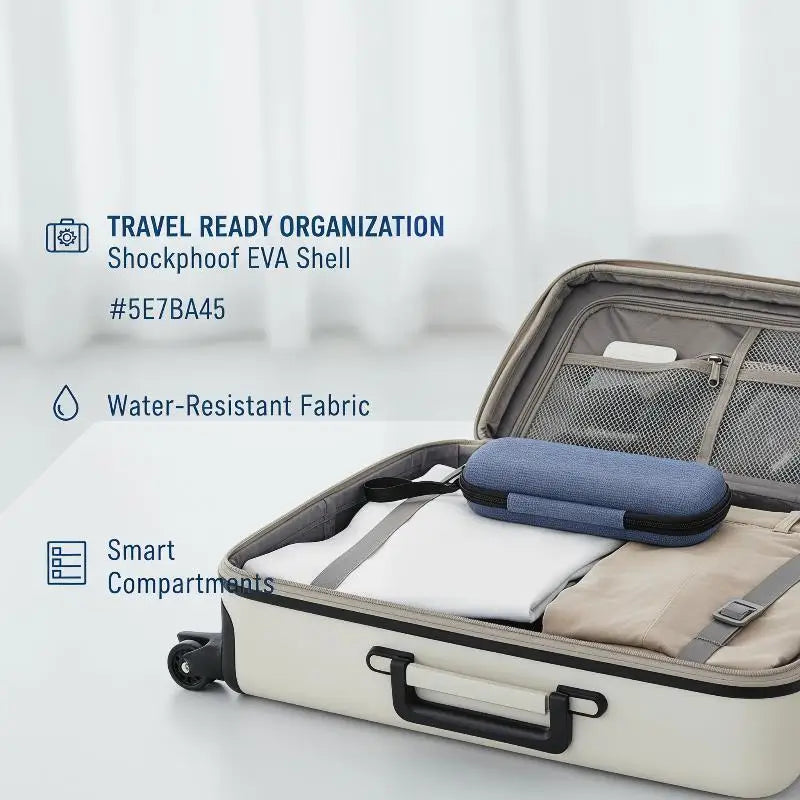Insulin Cooler Travel Case Waterproof Insulin Cooling Bag With Display Medicine Organizer Bag For Diabetics Vue