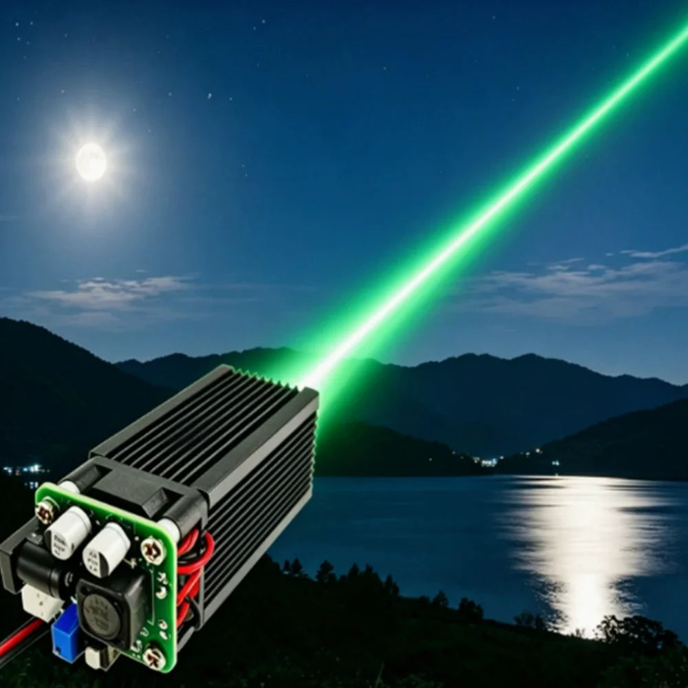 Coarse Beam 520nm 300mw/800Mw /1000mw Green Laser Light Warning Laser Module Vue
