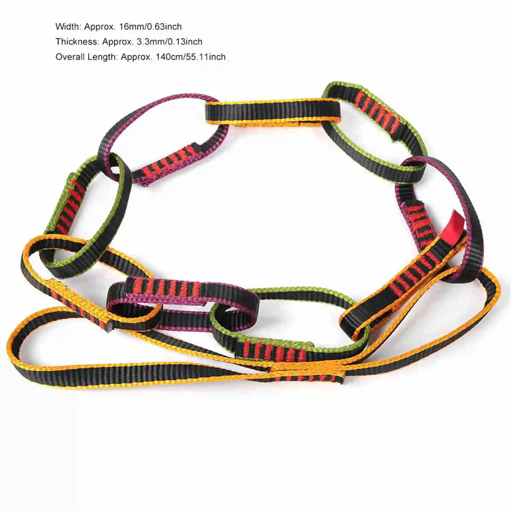 Daisy Rope Outdoor Nylon Climbing Equipment Downhill Forming Ring Sling Daisy Chain Rope Daisy Chain Rope Vue