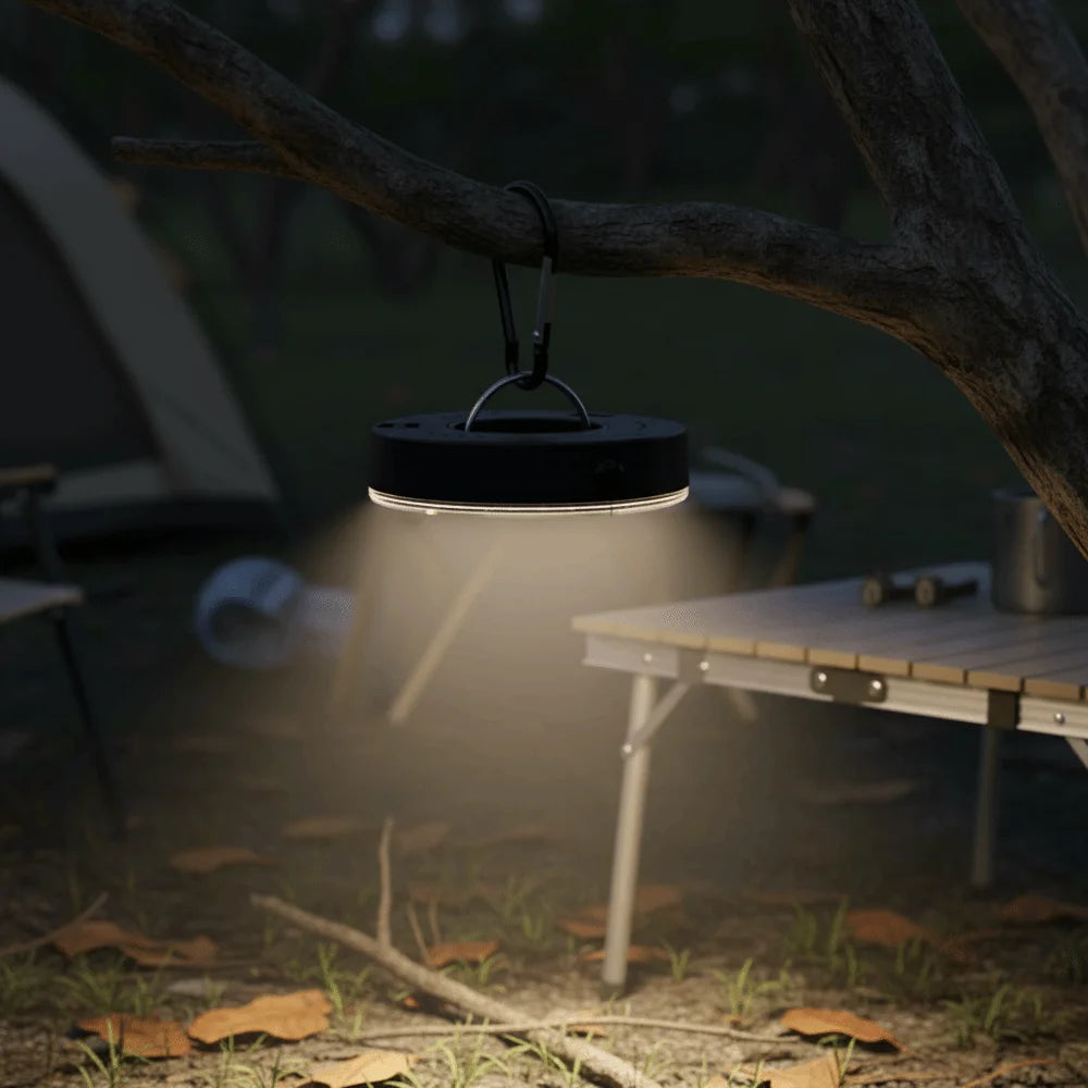 Three Modes Glow Golf Hole Light Waterproof Carabiner Hook Camping Tent Light Luminous Climbing Buckle Golf Cup Light Vue