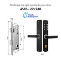Mechanical combination Coded Lock Fire and Waterproof Digital Lock Password and Silding Lock Push button For garden Vue JXB 4585 China Mainland