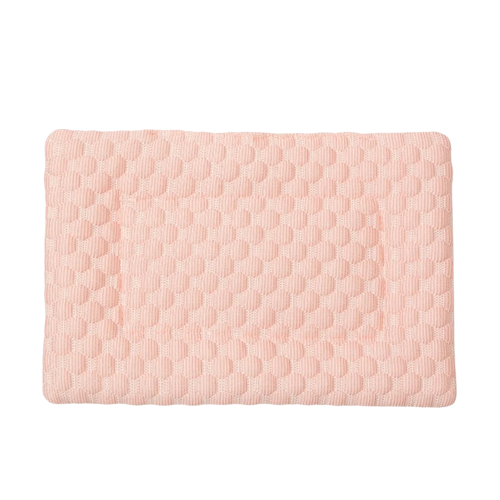 Pet Supplies Soft Hamster Cooling Mat Breathable Non-slip Guinea Pig Bed Pad Comfortable Ice Silk Pad Pet Sleeping Mat Cage Mat Vue Pink L