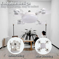 Screw in Ceiling Fan with Remote Control Light Bulb Dimmable 3 Color Temperatures & 3 Wind Speeds for Bedroom, Kitchen (4 Head) Vue Default Title