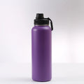 22 Oz Capacity Vacuum Insulated Water Bottle Wall Vacuum Insulated Keep Hot Or Cold Leakproof Water Bottle Portable Cup Vue Purple