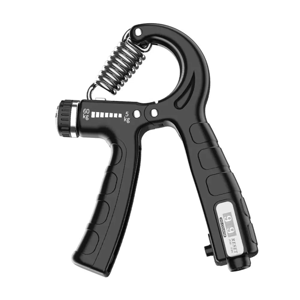 5-60Kg Adjustable Grip Strength Trainer with Finger Exerciser Hand Grip Strengthener for Muscle Building and Injury Recover Vue 1pcs-hand gripper