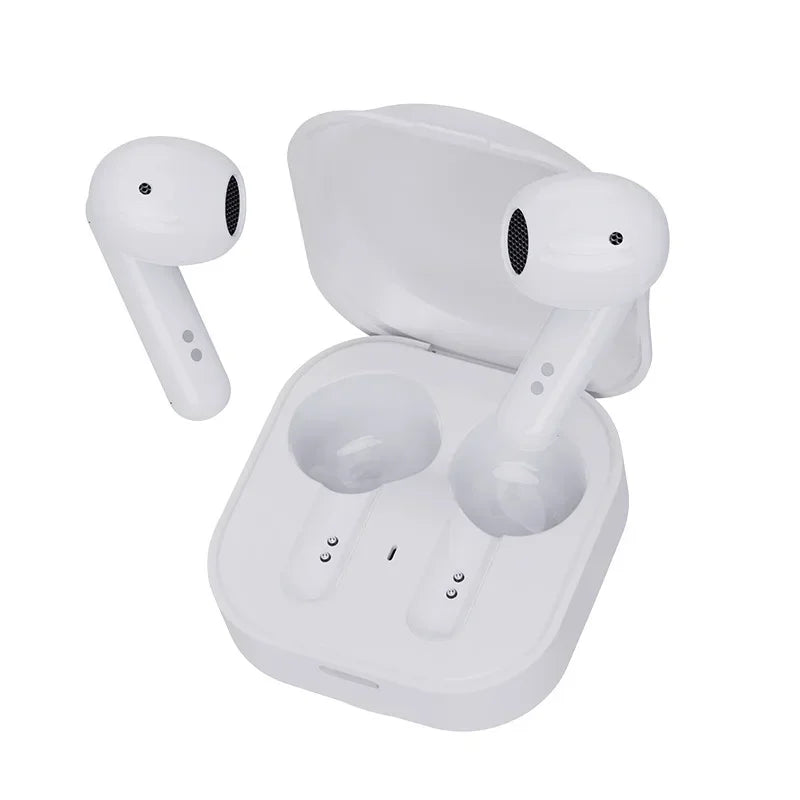G18 Pro Bluetooth Earphones In Ear Earphones Bluetooth 5.4 Listening Music Calling Noise Reduction Charging Box IOS Android Vue White