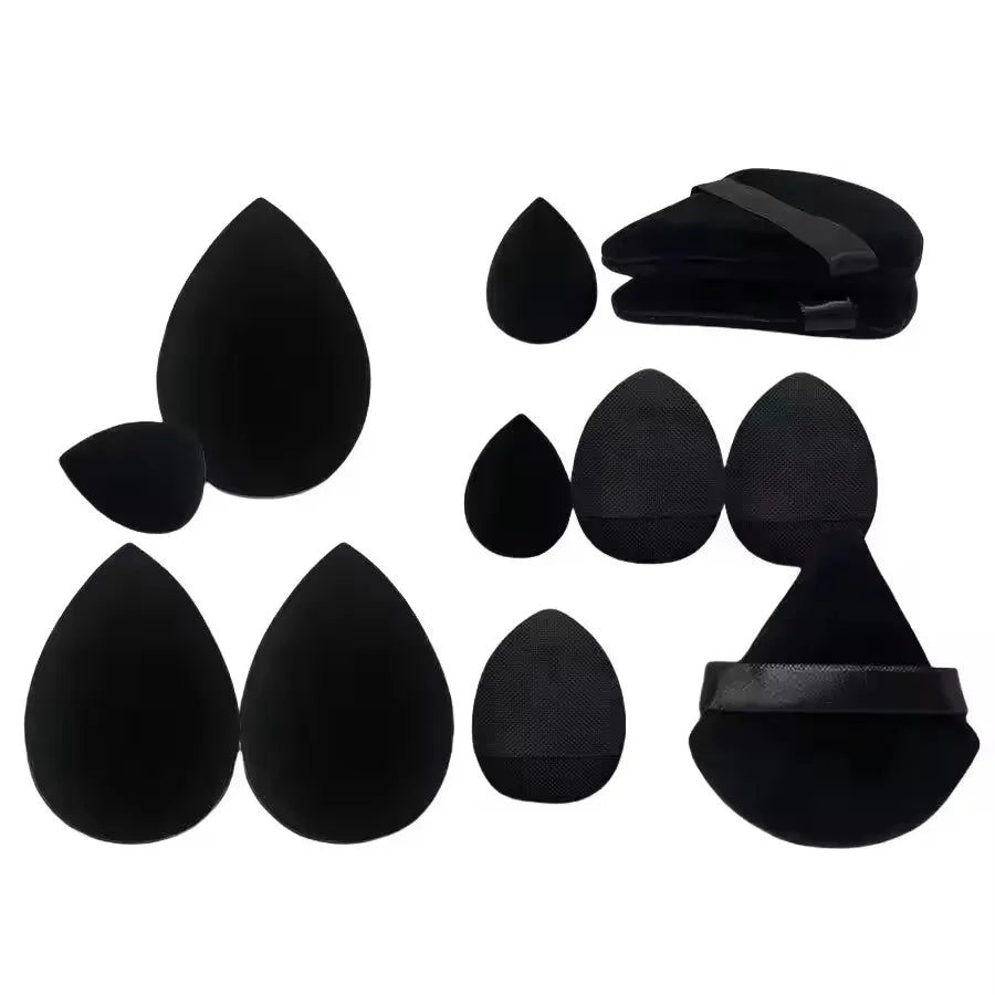 Professional Makeup Sponge Cosmetic Blender Beauty Egg Foundation Sponges Puff Powder Soft Gentle Multi-Purpose Makeup Tools Vue Black China Mainland