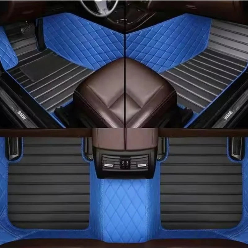Custom Car Floor Mats For Dongfeng Nammi box 01 06 Dongfeng/eπ Yipai F7 Ace 007 008 2023-2026 Accessories Carpet Rugs Trunk Foot Vue Black blue Black Box Nammi 01 2025-20 China Mainland