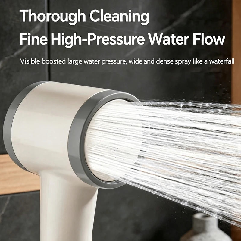 Electric Shower Cordless Handheld Shower Head Rechargeable Human Tourist Mobile Shower for Camping Outdoor Garden Country House Vue