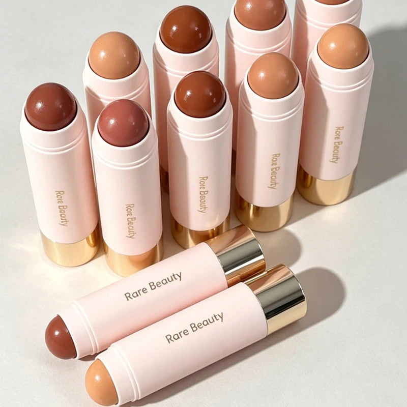 Rare Beauty Original Silky Three-dimensional Bronze Contour Stick Natural Matte Suitable for Nose Shadow Makeup Liquid Blusher Vue