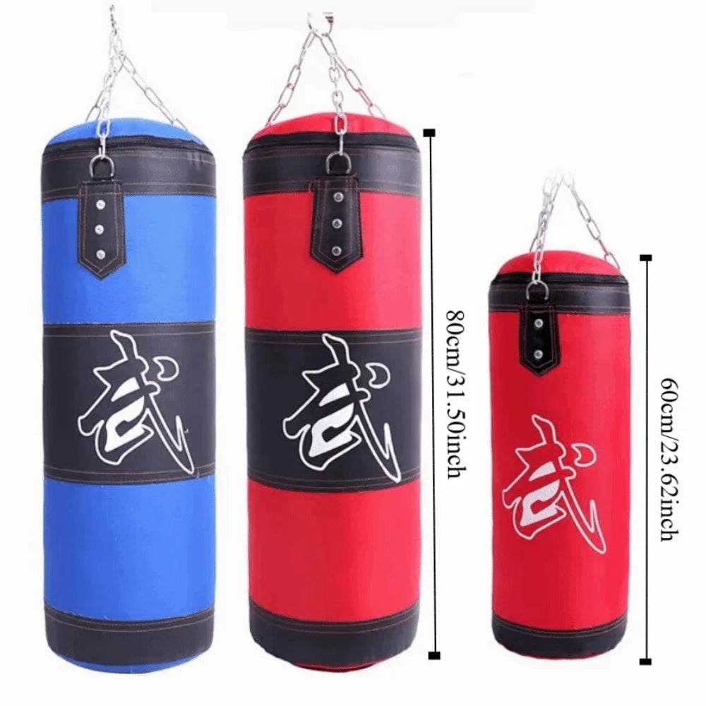Taekwondo Training Props Hollow Oxford Boxing Bag 60/80cm Training Boxing Punching Bag Exercise Pressure Boxing Bag Indoor Vue