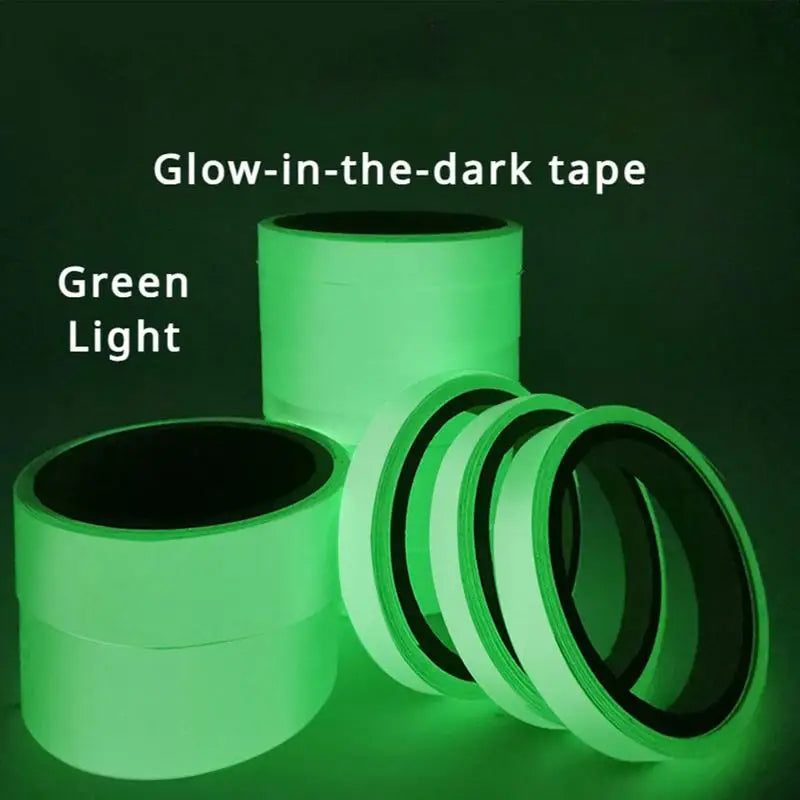 Glow in the Dark Safety Tape – Green Luminous Stage Tape Luminous Safety Tape Vue
