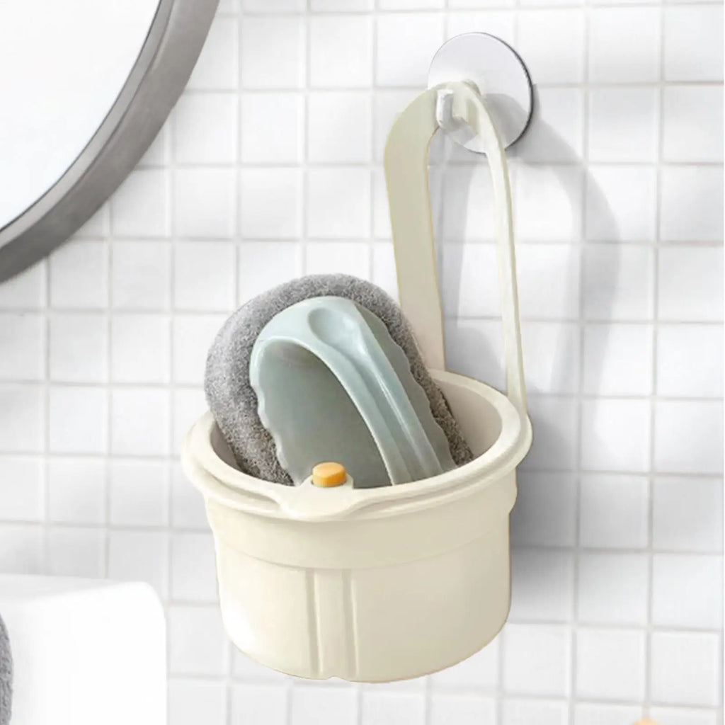 Sink Drain Strainer Basket, Anti-Clog Food Catcher with Hanging Hook, Odor-Resistant Kitchen Sink Filter for Bathroom Laundry Vue