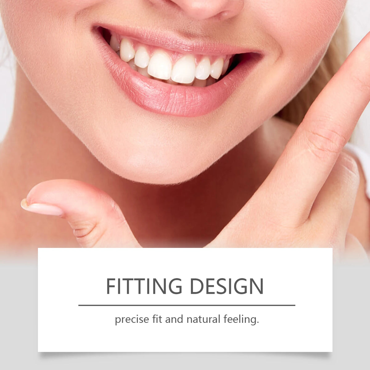 Oralhoe Dental Cosmetic Set: Natural Gap Correction, Smile Enhancement, Comfortable Material, Denture Care Kit Vue