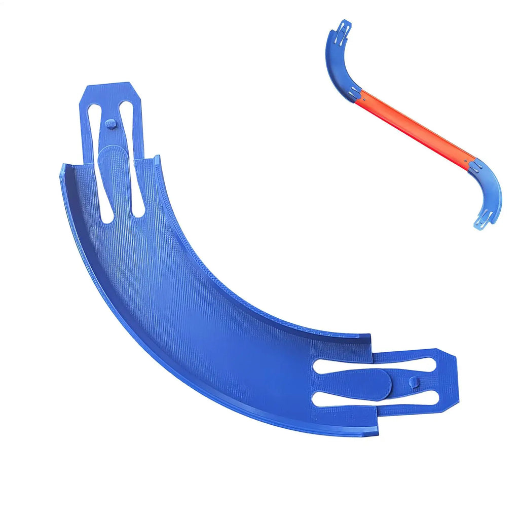 20CM Kids Toddler Toy Car Tracks Connectors 90 Degree Curve Track Connectors Replacement Racing Vehicle Racetrack Accessories Vue