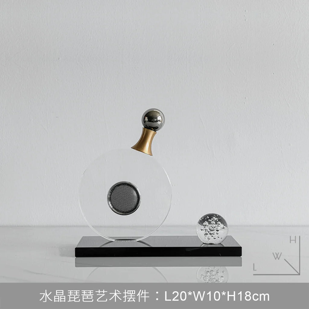 Luxurious Small Gold Rabbit Crystal Ornament Entryway Table Decoration Living Room Bar Cabinet Easter Gift for Her Vue A2
