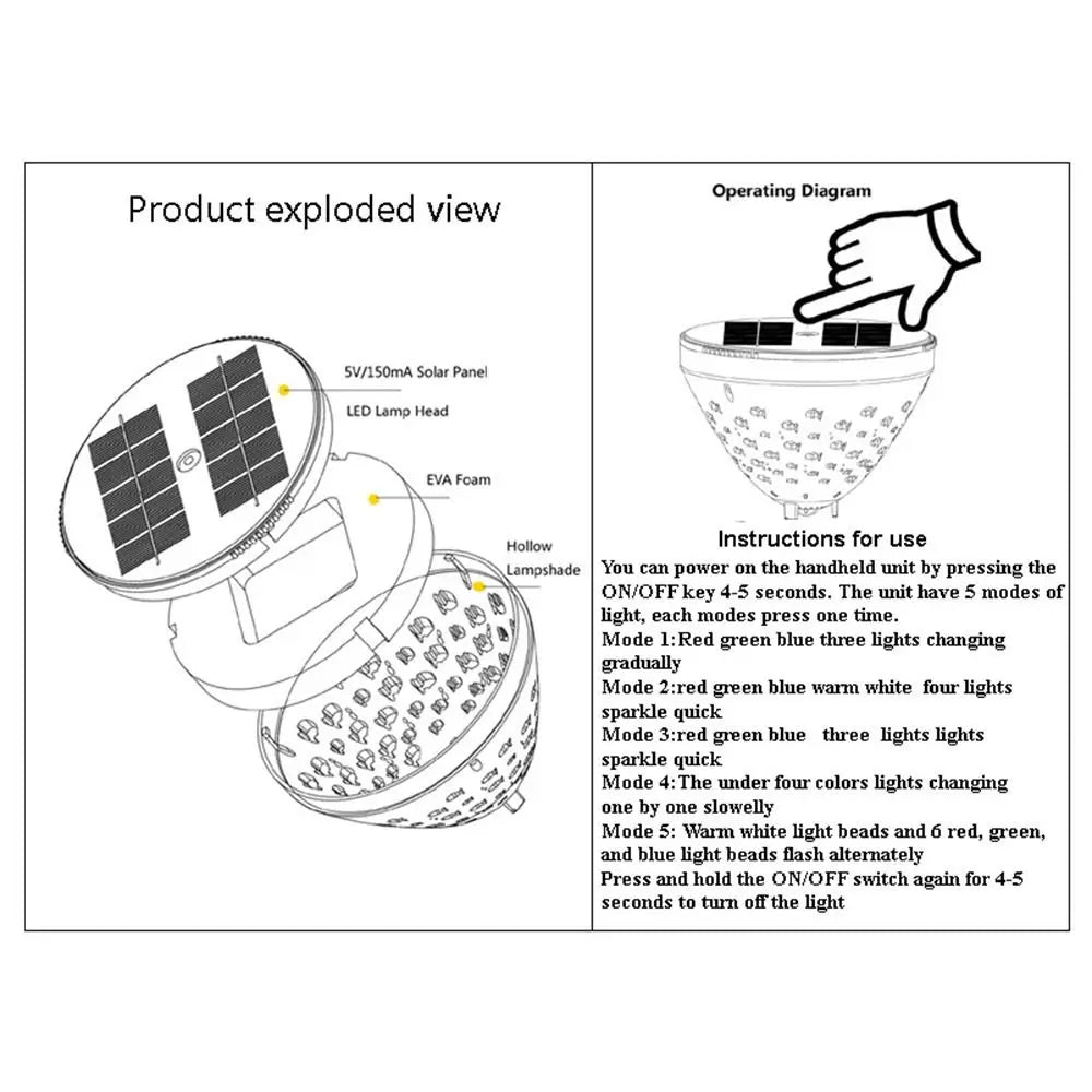 Hollowed Out Solar Floating Pool Lights Waterproof RGB Fish Projection Lamp Color Changing Energy Saving Vue