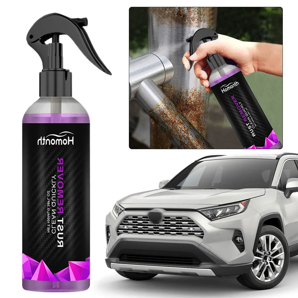 1000-100ML Rust Inhibitor Paint Rust Remover Derusting Spray Car Rust Removal Spray Car Wheel Hub Rust Remover Car Accessories Vue