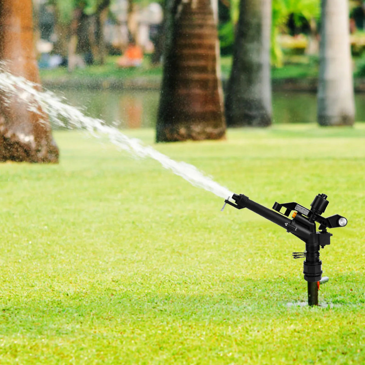 1.5in to 1in DN25 Female Thread Adjustable 360 Degree Rotating Rocking Arm Sprinkler Farm Irrigation Irrigation Sprinkler Vue