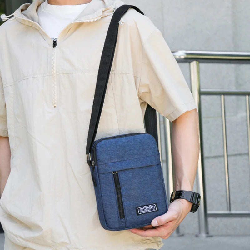 Men's Small Bag Simple Lightweight Crossbody Shoulder Suitable