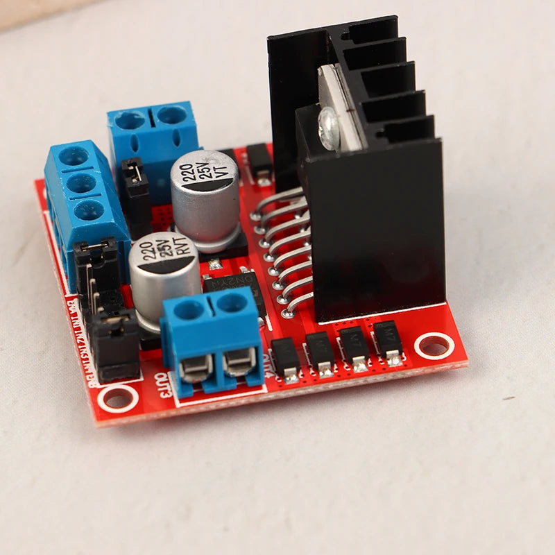 L298N DC Motor Driver Module L298N Stepper Motor Smart Car Robot Breadboard Peltier High Power L298 DC Motor Driver For Arduino Vue one size