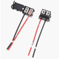 High Quality H7 Connector Auto Car Bulb Sockets Connectors Car Halogen Bulb Socket Power Adapter Plug Connector Wiring Harness Vue 1PCS Other