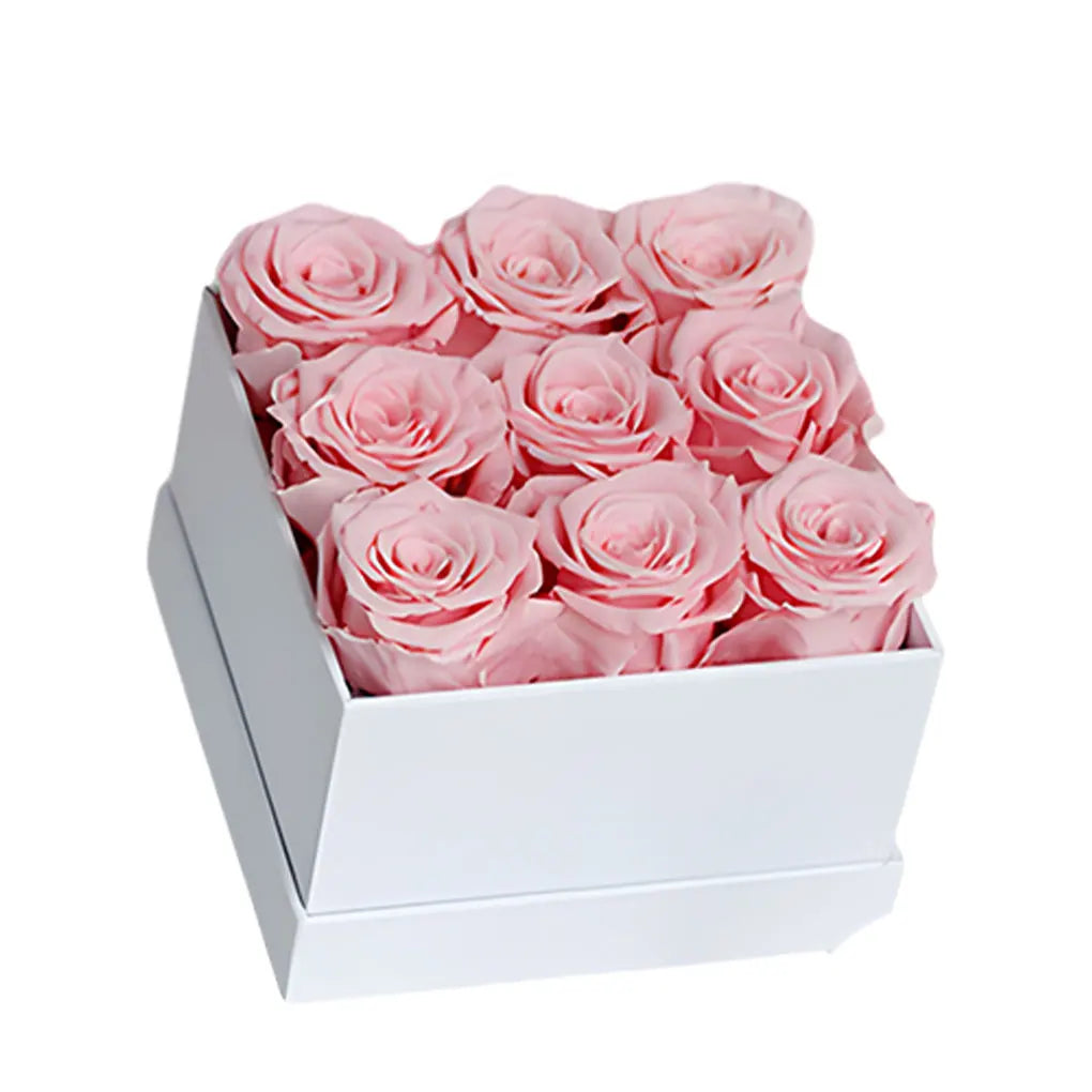 Preserved Rose Box Eternal Flower Immortal Roses Birthday Gift for Vue