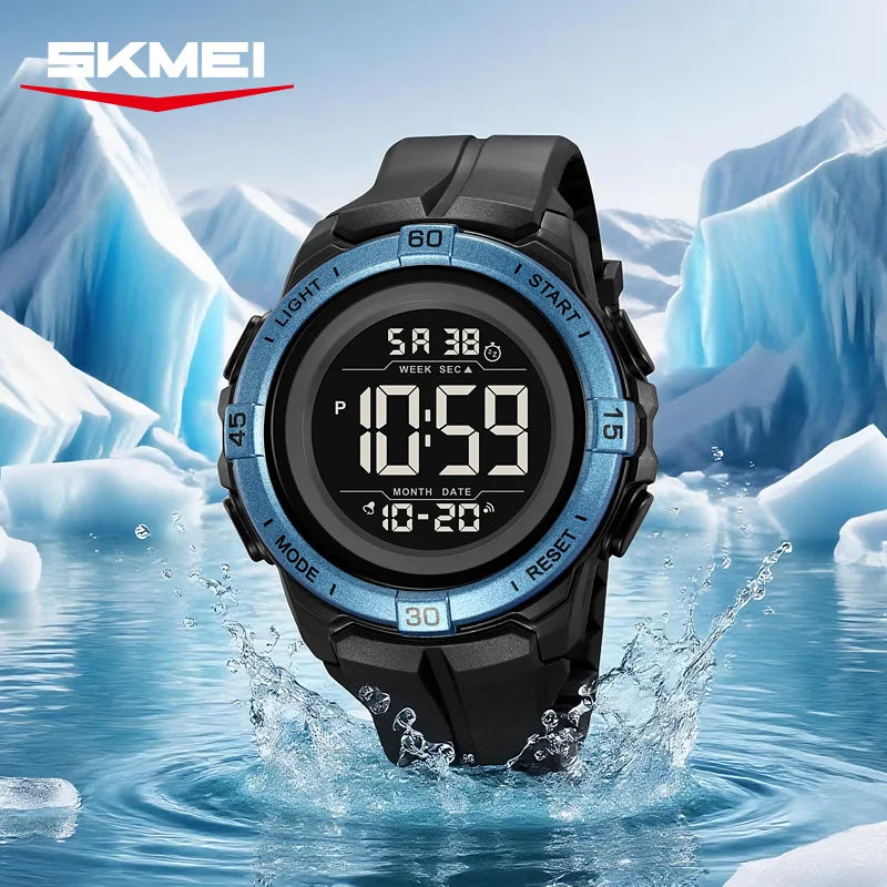 SKMEI 2565 Military Digital Sport Watch for Men | LED & Waterproof Digital Sport Watch Vue