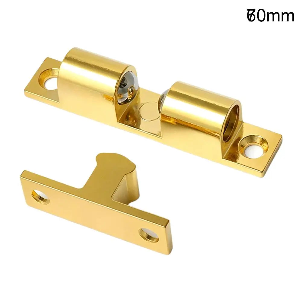 Double Spring Ball Door Catch Latch Adjustable Tension Steel Roller for Cabinet Cupboard Closet Furniture Hardware Accessories Vue H CN