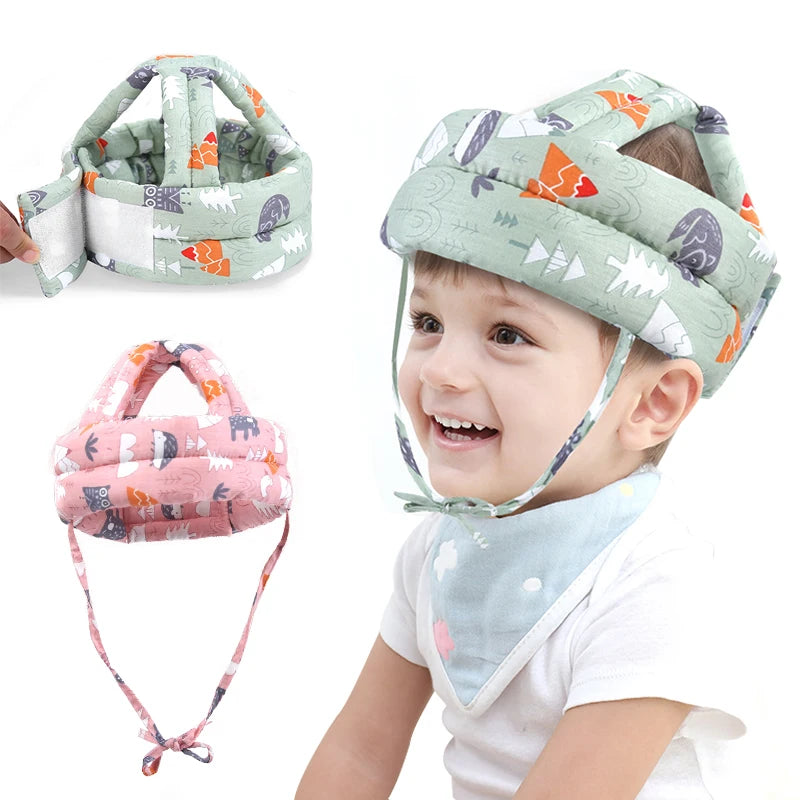 Cap Anti-collision Soft Comfortable Head Security & Protection Adjustable Hats Baby Toddler Protective Hat Baby Safety Helmet Vue