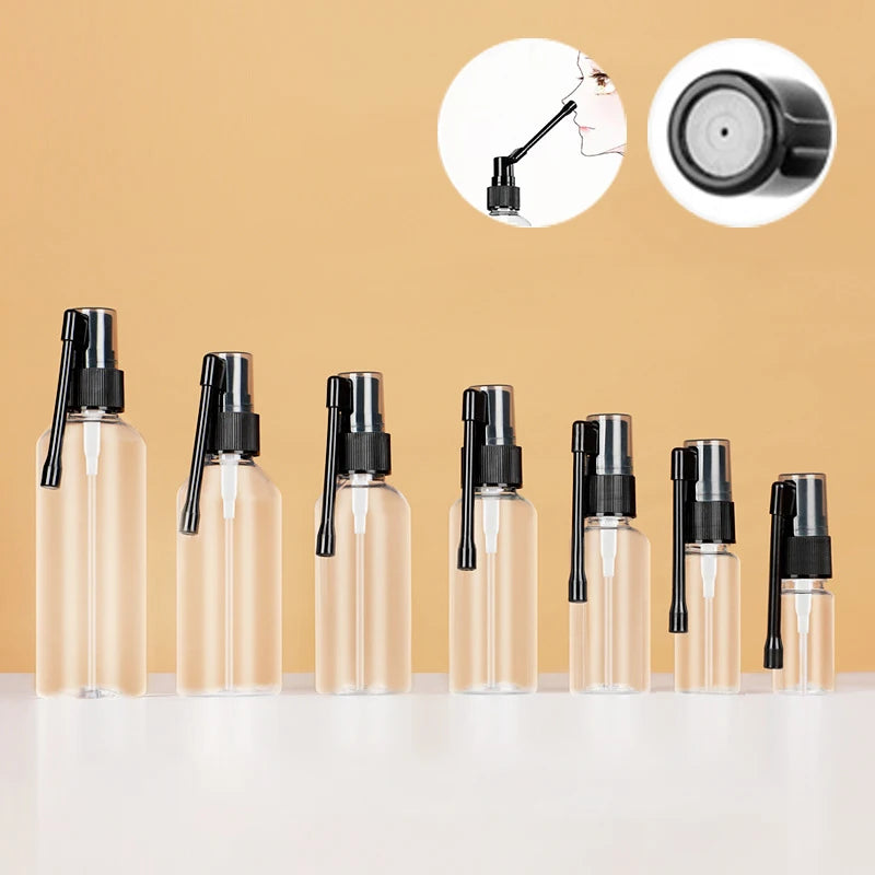 Nasal Spray Bottle 10/20/30/50/60/80/100ml Spray Bottle Elephant Trunk Spray Bottle Cosmetic Spray Jars Spray Pot Sample Packing Vue
