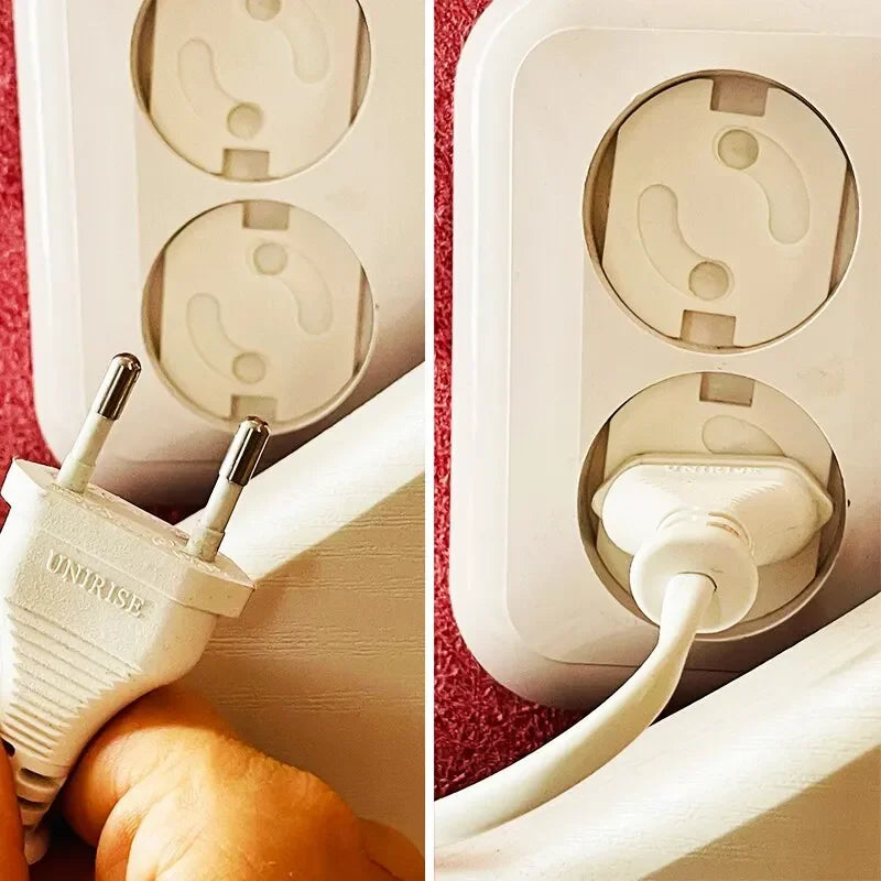 vvocci 10pcs Outlet Protectors Electrical Plastic Baby Safety Socket Covers Child Safe Socket Security Protection Vue