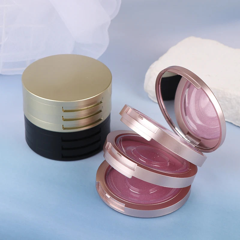 3-Layer Lashes Organizer Mirror Case False Eyelash Box Portable Lashes Container Box Makeup Tool Beauty Makeup Storage Tool Vue