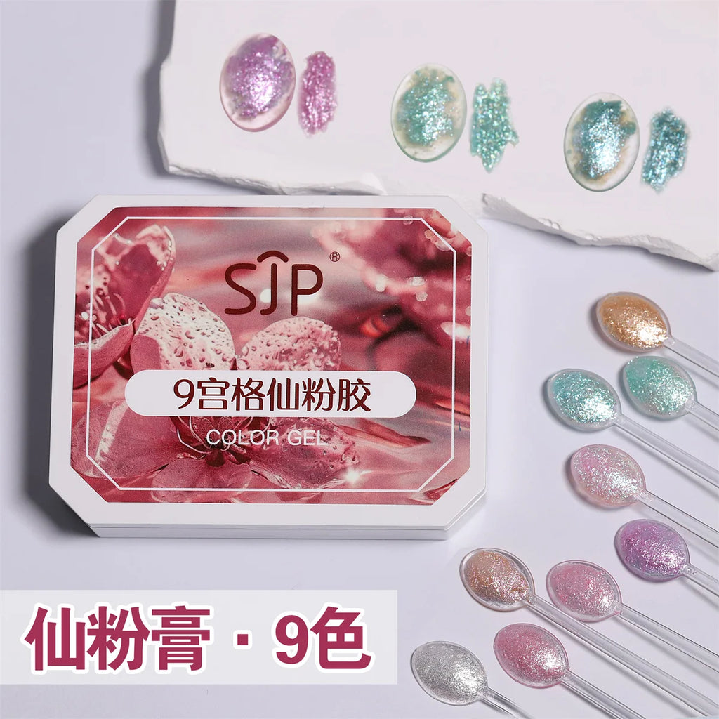 1pc Solid Patting Gel Nail Polish Gel Flash UV&LED Nail Art Creation Decoration Tool DIY Simple Operation Vue