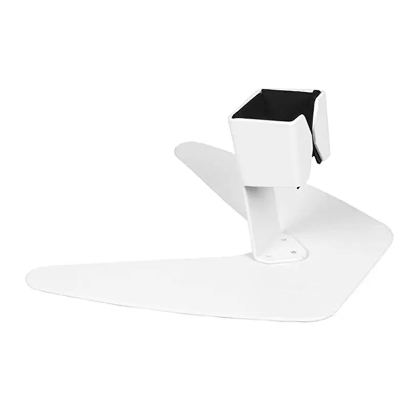 ABKW-Super Stable Metal Iron Bracket Hair Dryer Bracket Vertical Flute Hair Dryer Accessories Bracket (White) Vue White