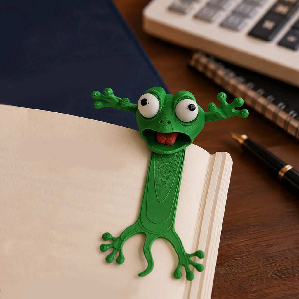 Cartoon Animal Bookmark Reusable Novelty Animals Reading Bookmark Waterproof for Birthday Anniversary Business Gifts Book Lover Vue