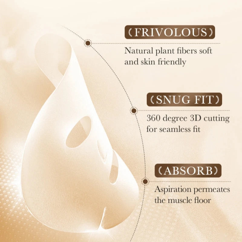 25G/Piece Rice Moisturizing Mask, Deeply Moisturizing and Nourishing, Gentle on the Skin, Shrinks Pores, Improves Dull Skin Vue