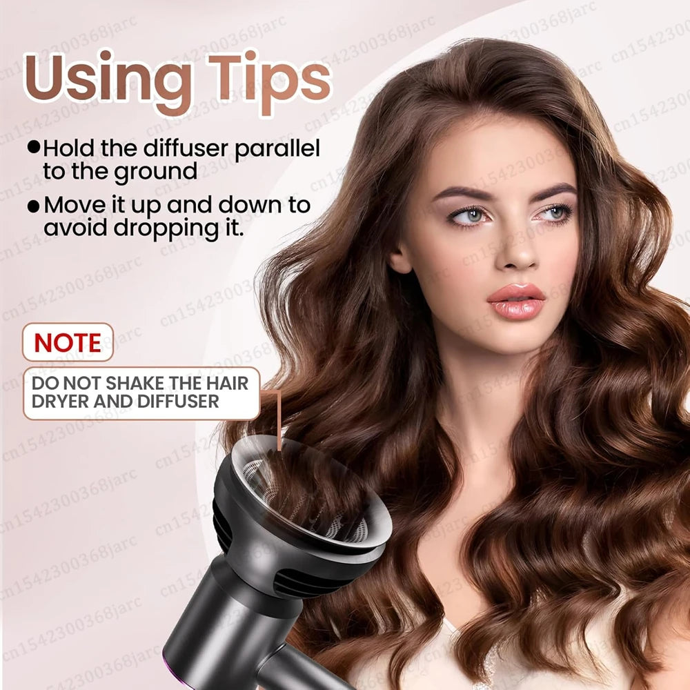 2-in-1 Diffuser Attachment for Dyson Supersonic HD16 Hair Dryer Hair Dryer Diffuser Vue