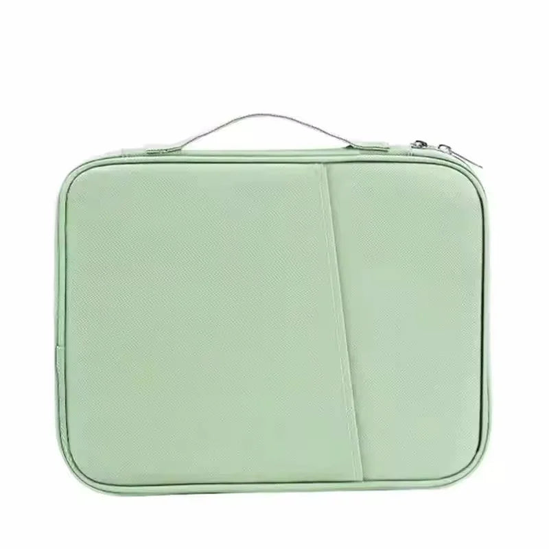Laptop Bag for 11-13 Inch Protective Tablet Sleeve Case Padded Carrying Case Fit for iPad Macbook Xiaomi ASUS HUAWEI Lenovo Vue green 11inch