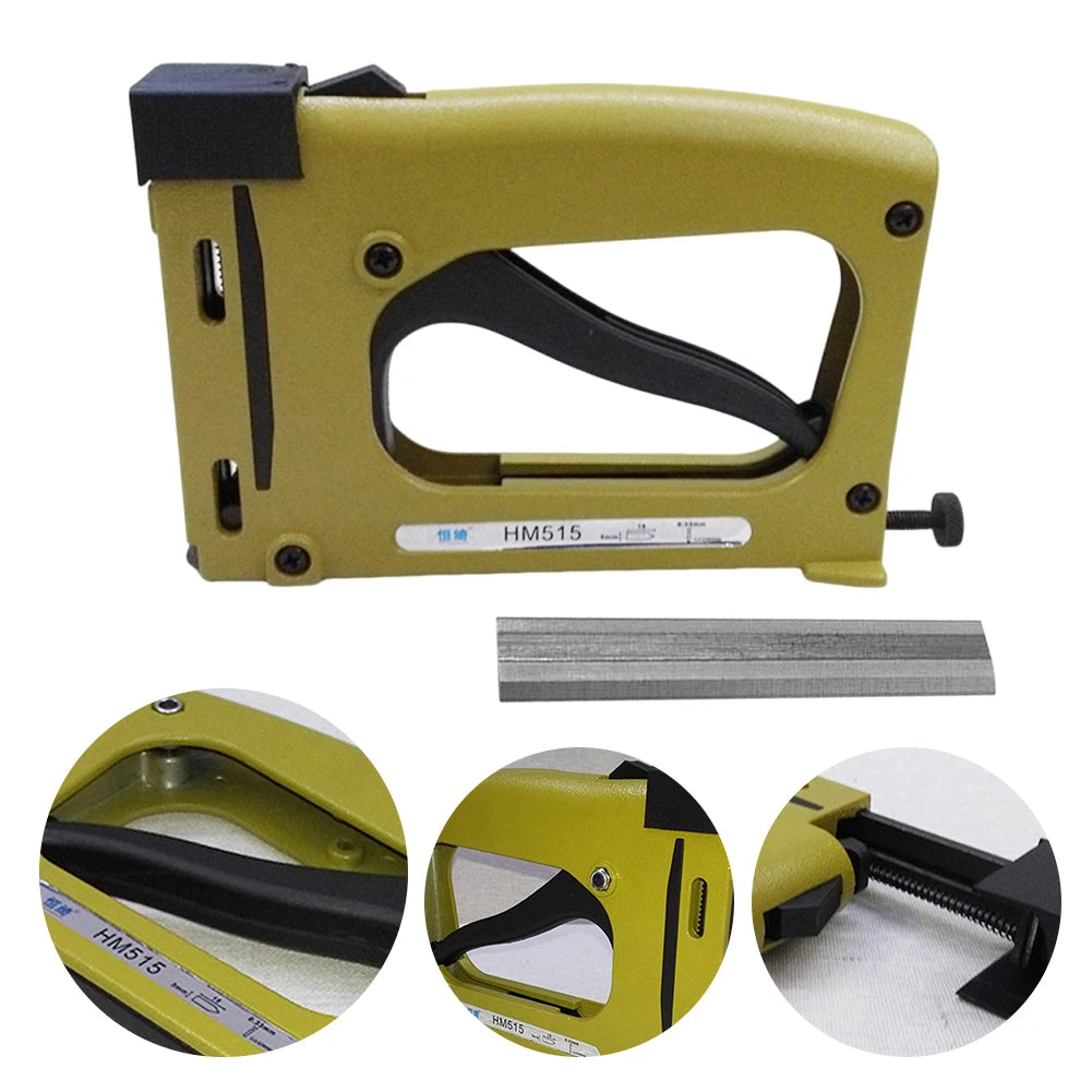 APWIKOGER Picture Frame Point Driver Stapler + 500 Nails Picture Frame Stapler Vue