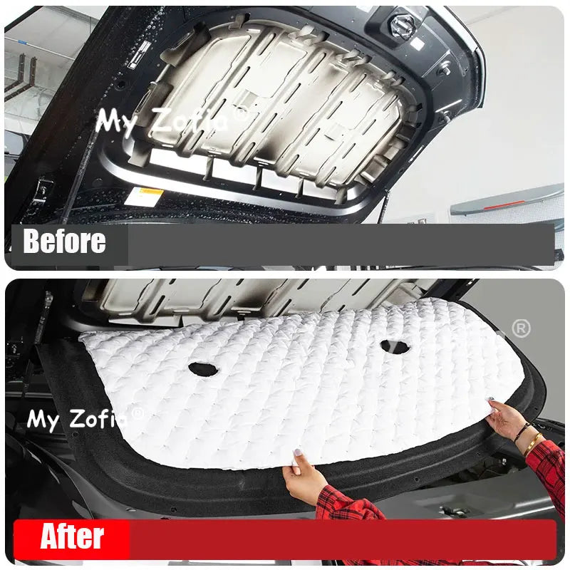 Engine Sound Deadening Insulation Mat – BYD Titanium 7 2025-2026 Engine Insulation Mat Vue