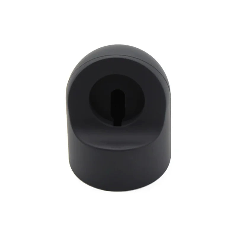 Charger Stand For Apple Watch Series 9 8 7 6 5 SE 3 Ultra 1 2 Charger Dock Station Silicone Bracket Iwatch Charging Cable Holder Vue Black